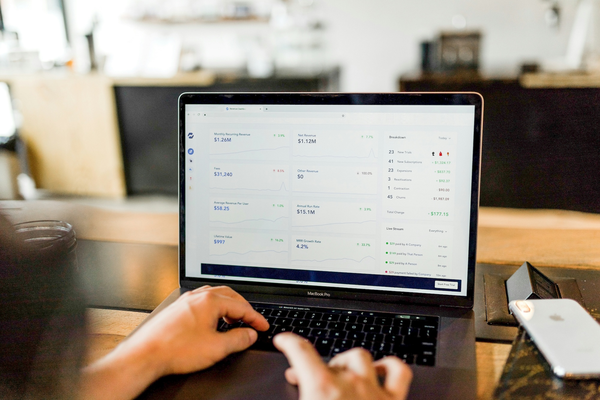 online store managed by business owner