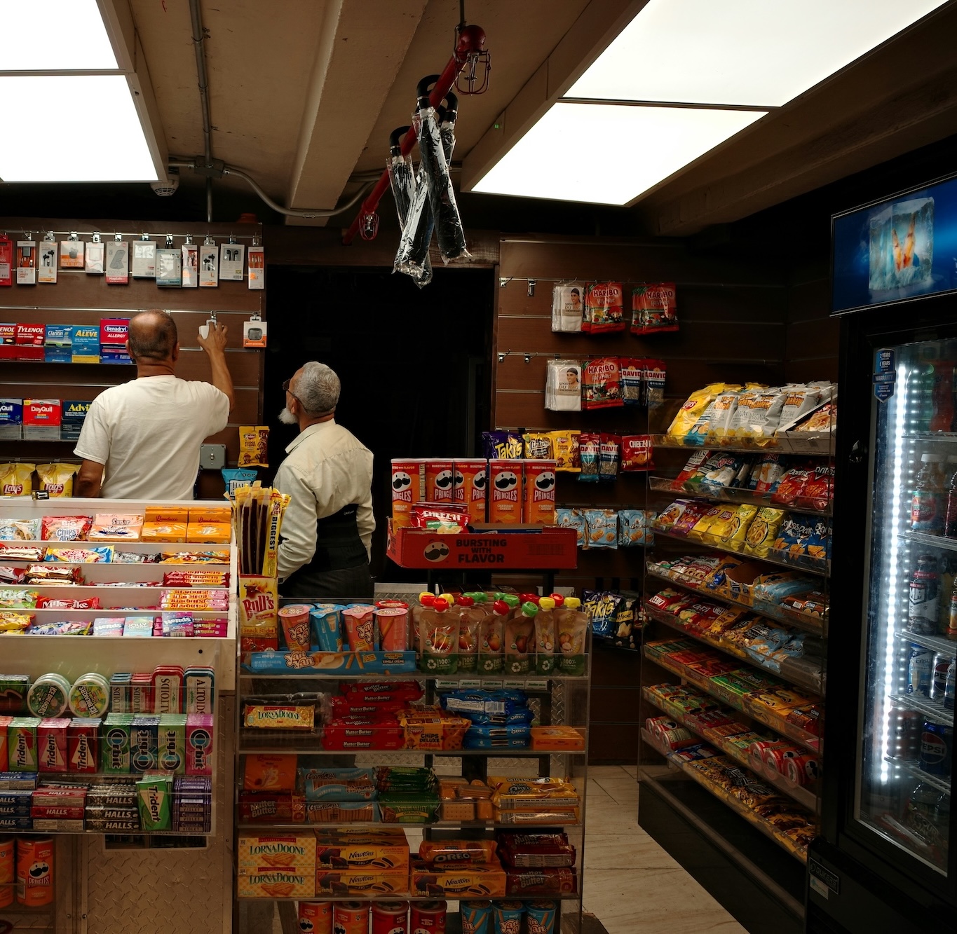 convenience store and service station attendants